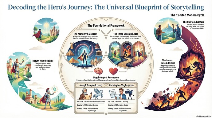 Hero's Journey Infographic